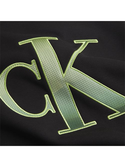 felpa CALVIN KLEIN | J30J325028BEH NERO